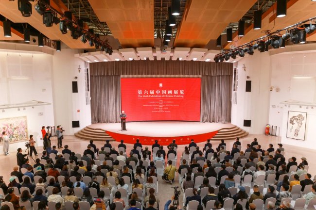 第六届中国画展览在西安美院开幕